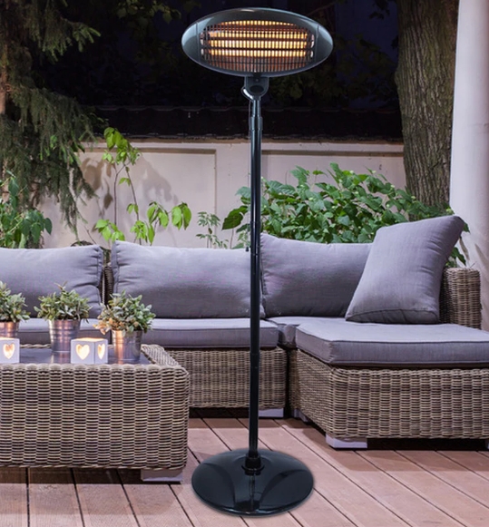 Waterproof infrared table heater
